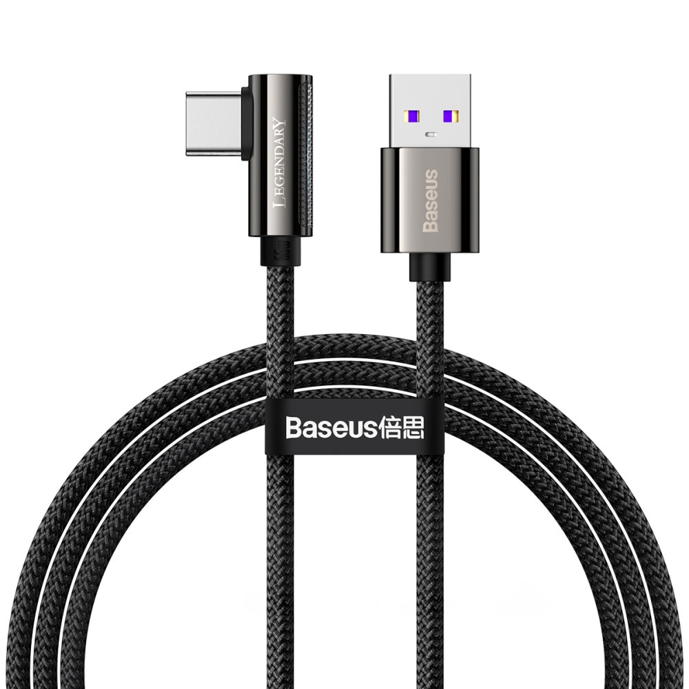 Baseus Legend USB - USB-C 66 W 1 m Sort