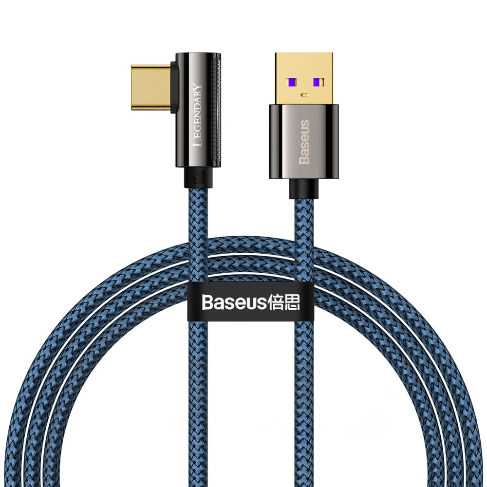 Baseus Legend USB - USB-C 66 W 1 m Blå