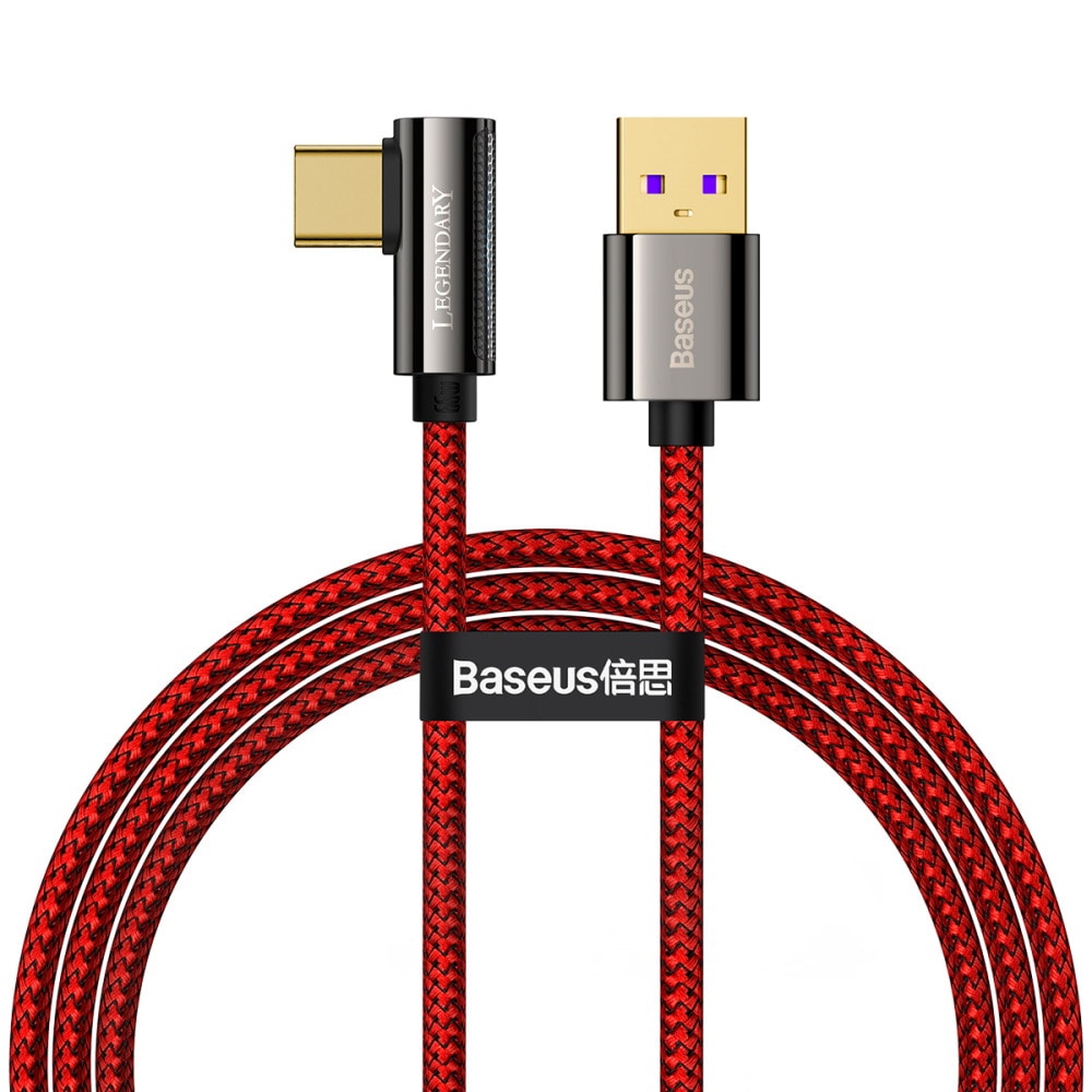 Baseus Legend USB - USB-C 66 W 2 m Rød