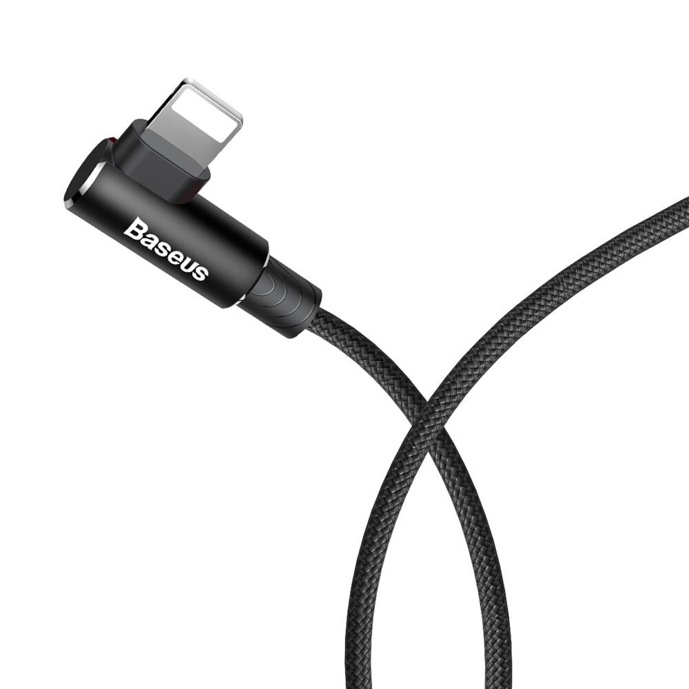 Baseus MVP Elbow USB - Lightning 2 A 1 m Sort