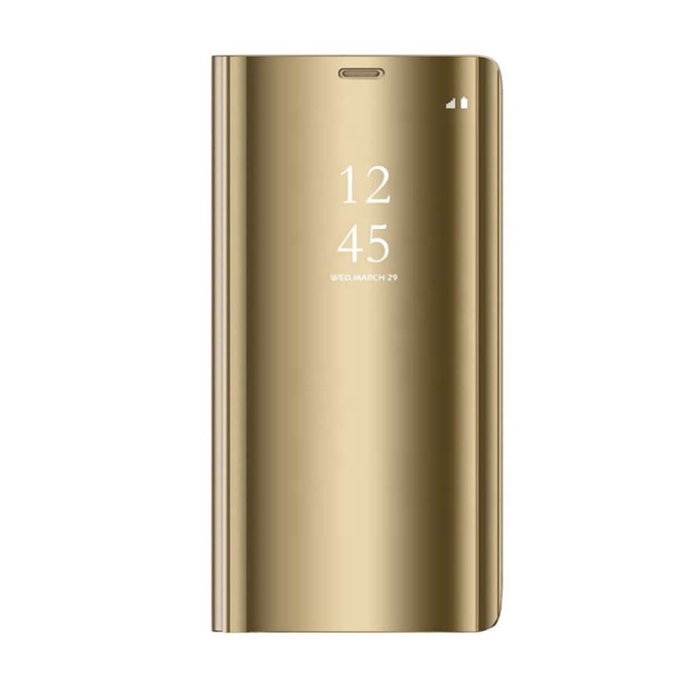 Smart Clear View Foderal Samsung Galaxy S22  - Guld
