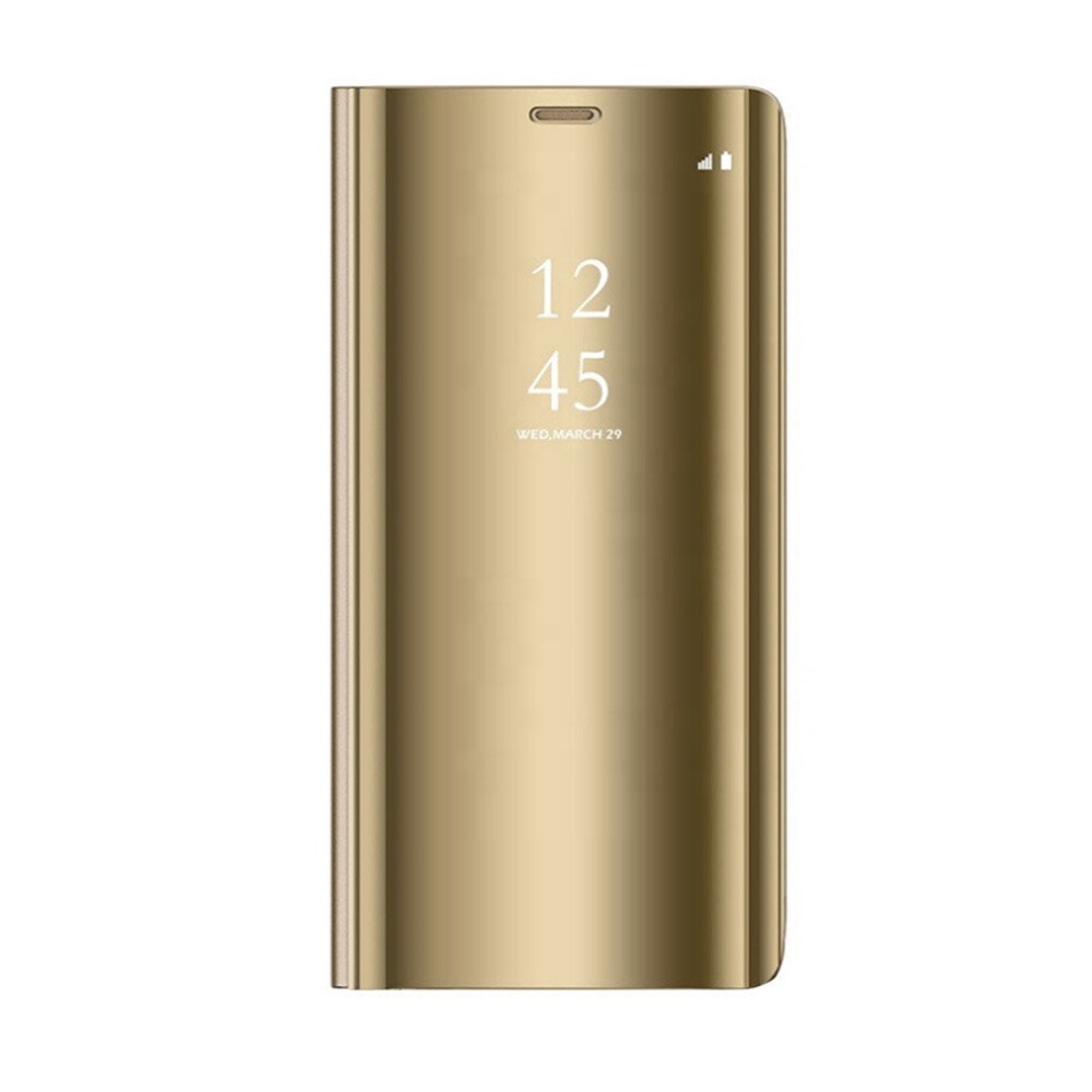 Smart Clear View Foderal Samsung Galaxy S22 Plus - Guld