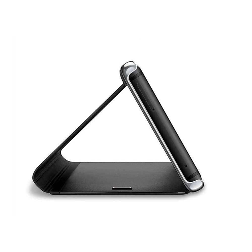 Smart Clear View Foderal Samsung Galaxy S22 Ultra - Sort