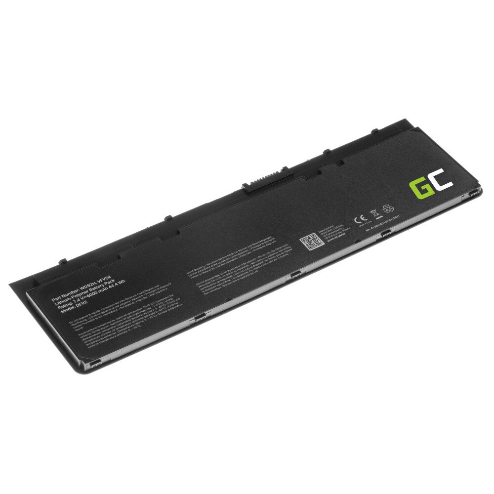 Green Cell Laptopbatteri WD52H til Dell Latitude E7240 E7250