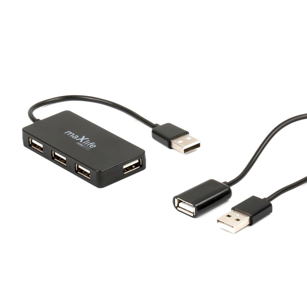 Maxlife USB-switch 4 x porte