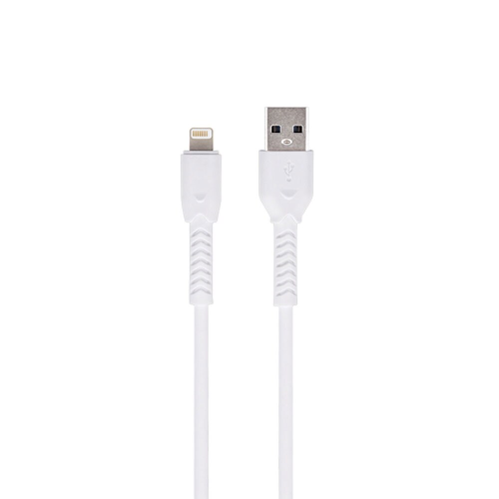 Maxlife iPhone-kabel - 3A Hvidt