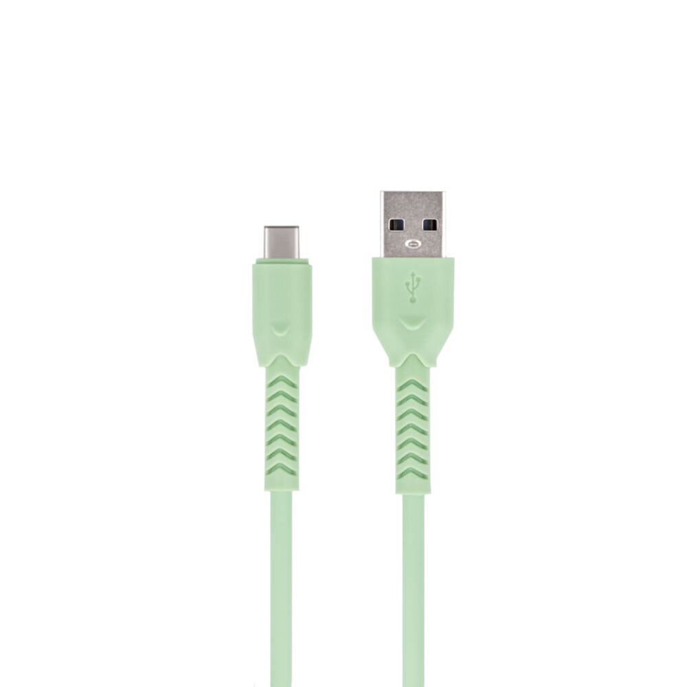 Maxlife USB-C-kabel - 3A grønt