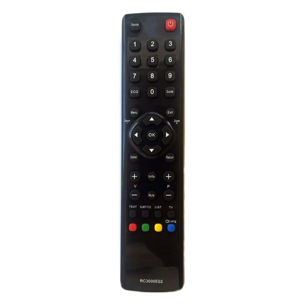Fjernbetjening RC 300 / RC3000 - udskiftningskontrol kompatibel med Thomson og TCL