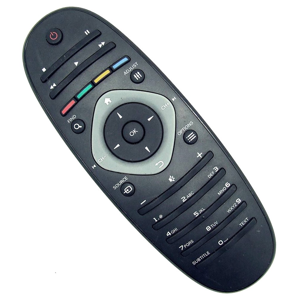 Kompatibel fjernbetjening 242254990301 til Philips-tv'er