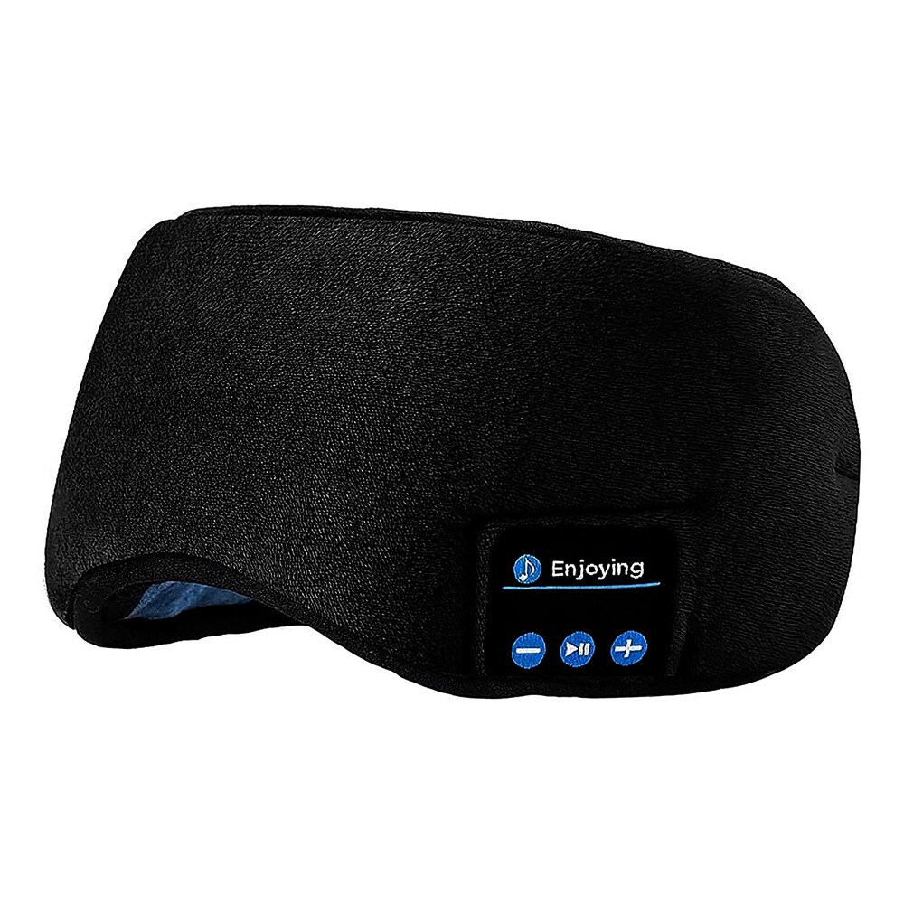 Sovmaske med Bluetooth-høretelefoner
