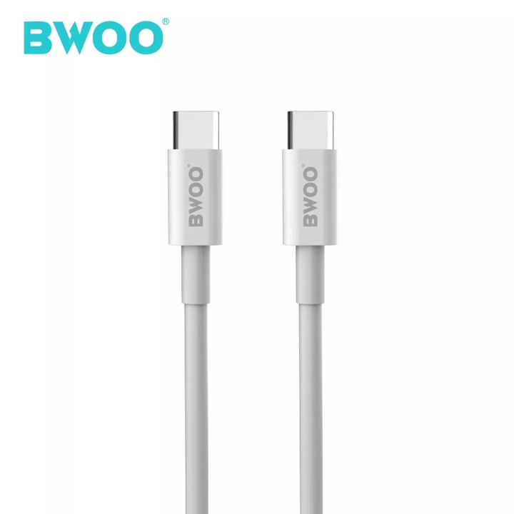 BWOO USB-C til USB-C - 65W Hvid