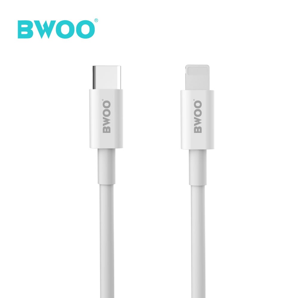 BWOO USB-C til iPhone - 20W HVid