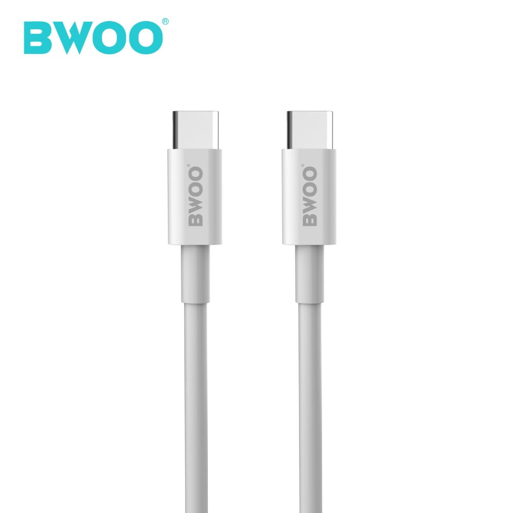 BWOO USB-C til USB-C - 100W Hvid