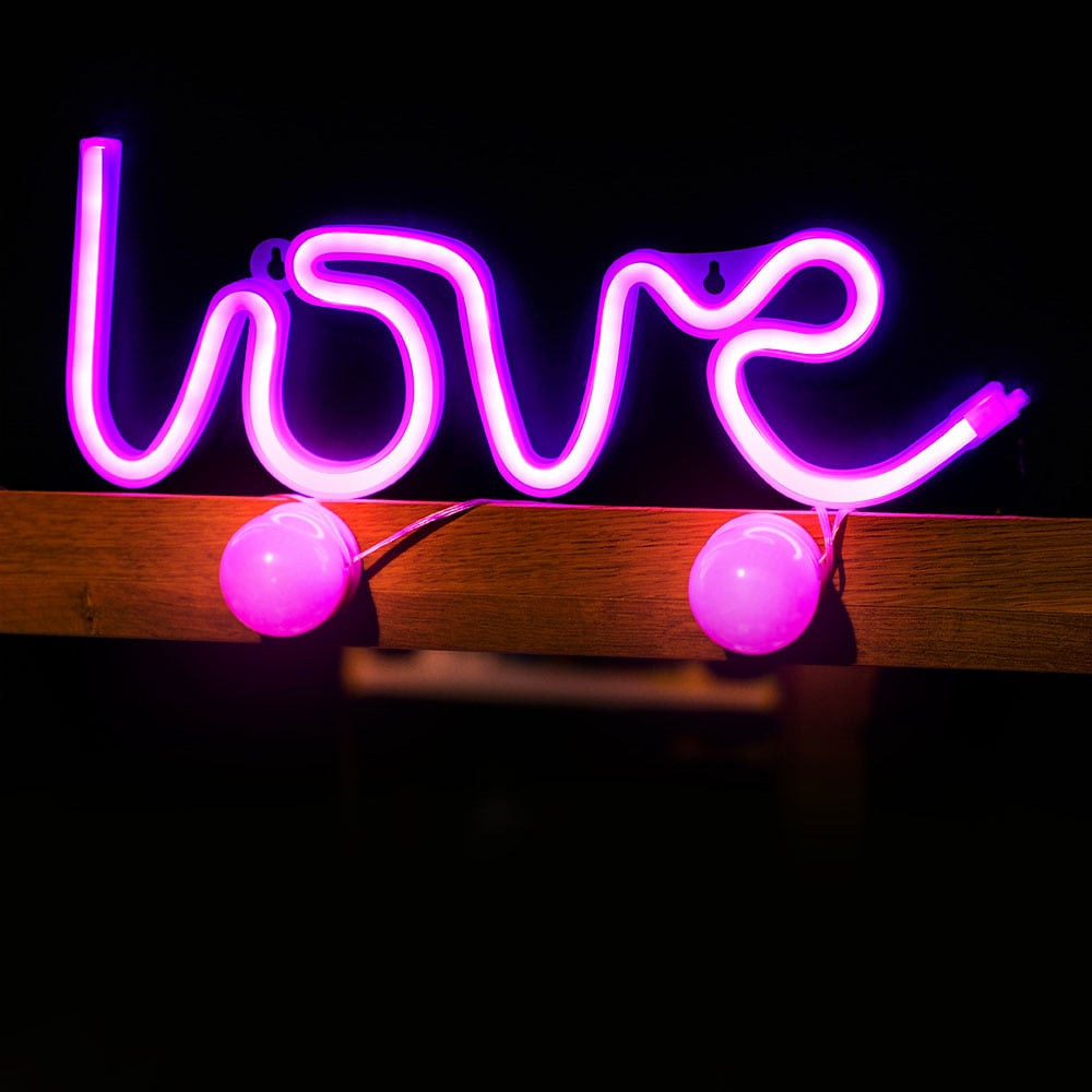 Neon-skilt - Love