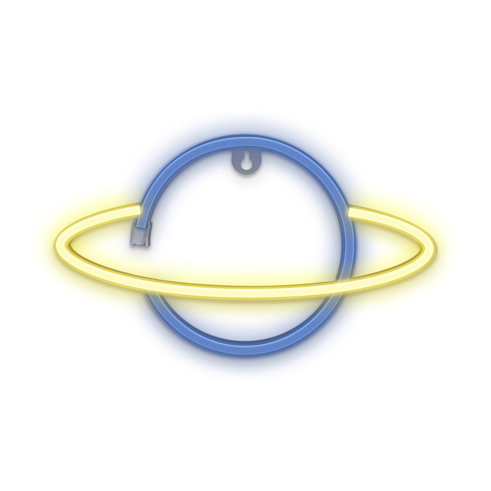 Neon-skilt - Saturn