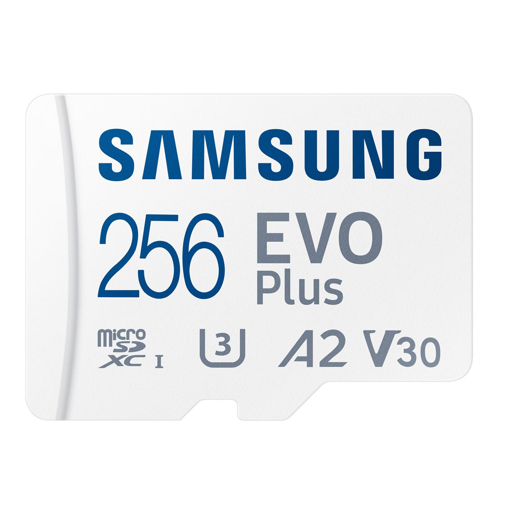 Samsung MicroSDXC EVO Select 256 GB UHS-I klasse 10-hukommelseskort