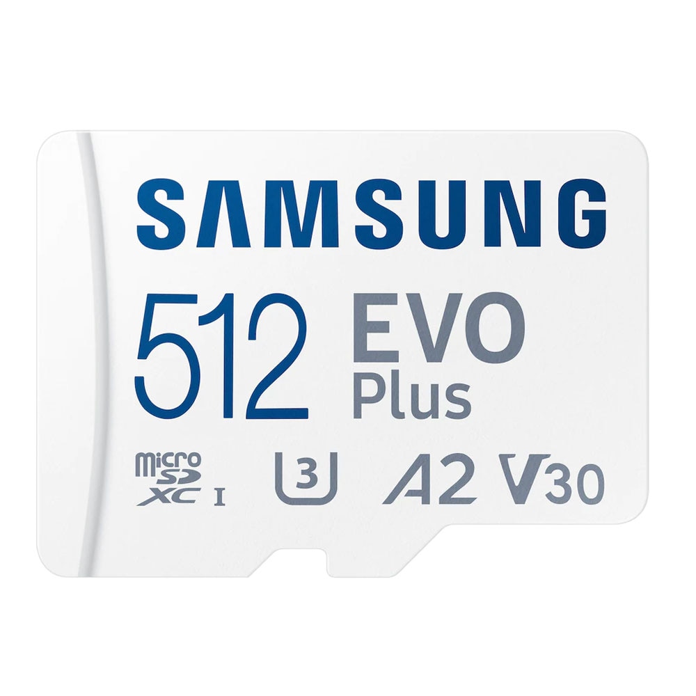 512GB Samsung MicroSDXC EVO Plus klasse 10