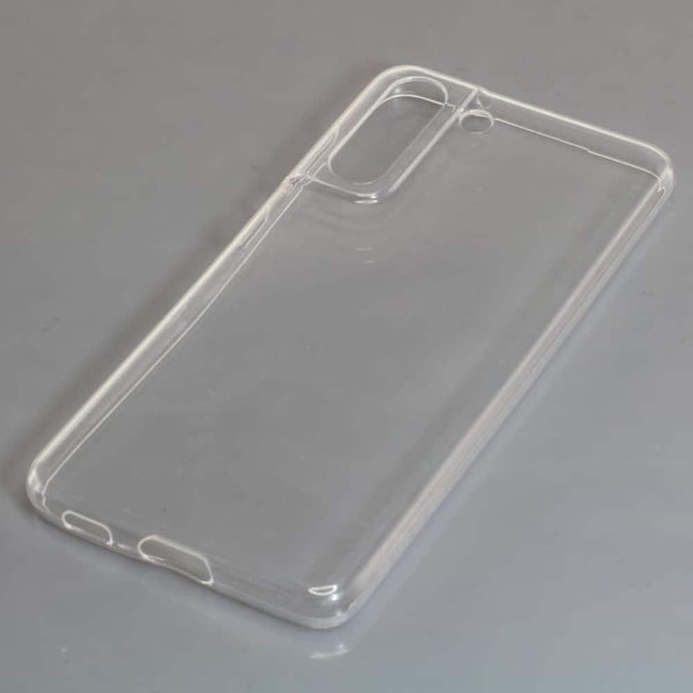 TPU Bagcover til Samsung Galaxy S21 - Transparent
