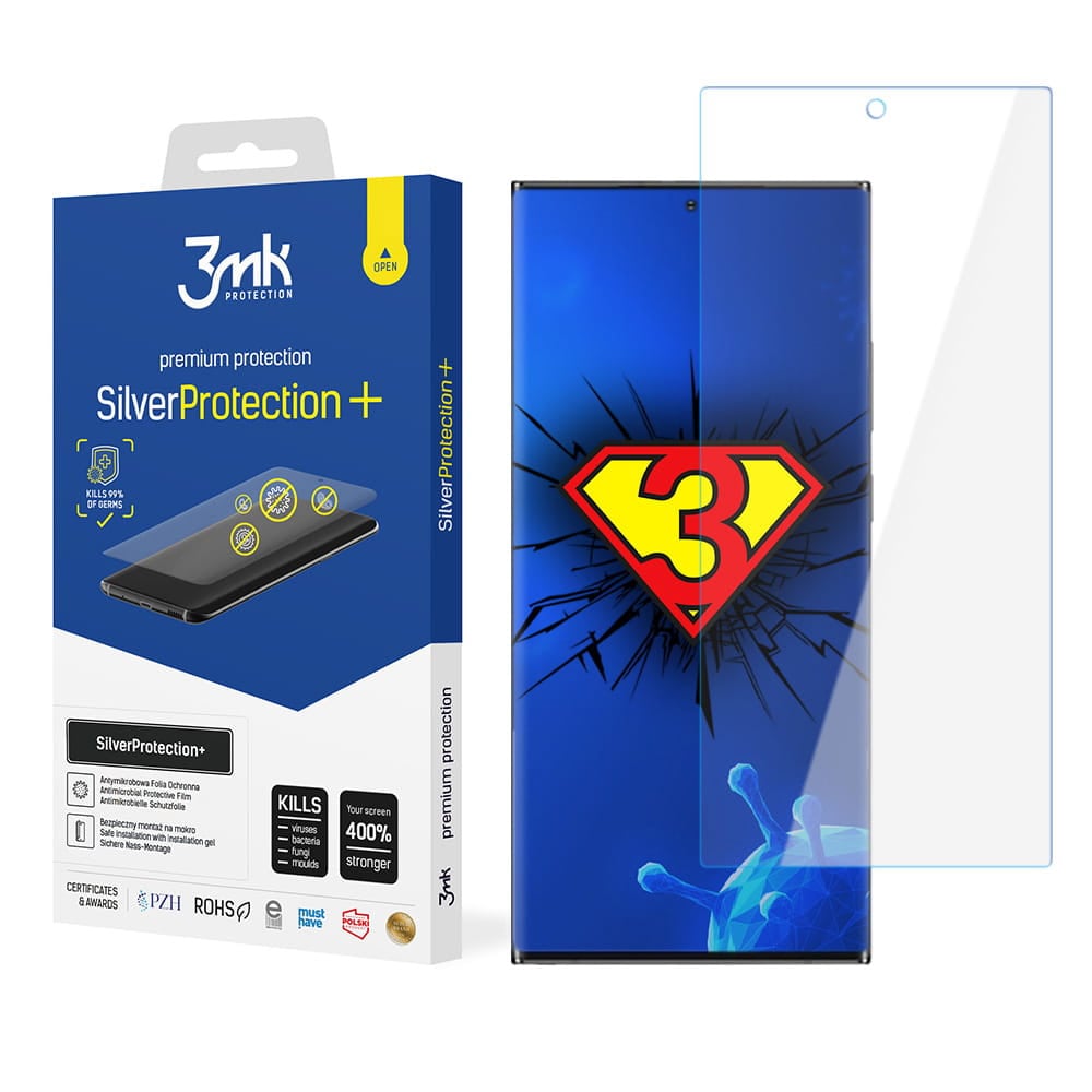 3mk SilverProtection+ til Samsung Galaxy S22 Ultra