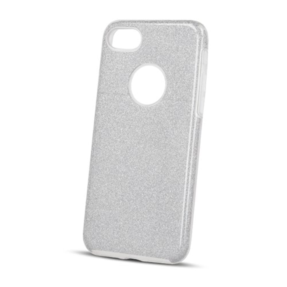 Glittercover til iPhone 12 / 12 Pro Sølv