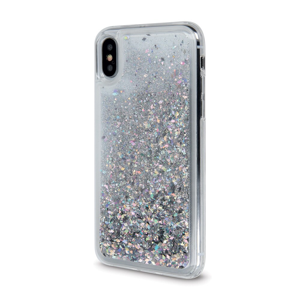 Glitterfoderal til iPhone 7 / 8 / SE 2020 / SE 2022 Sølvfarvet