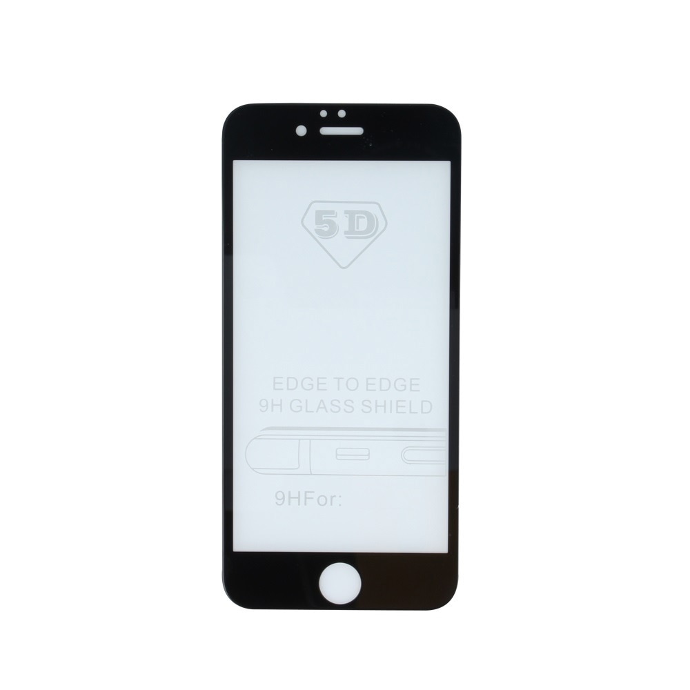 Hærdet Skærmskåner 5D  iPhone 13 Pro Max 6.7" Sort Ramme