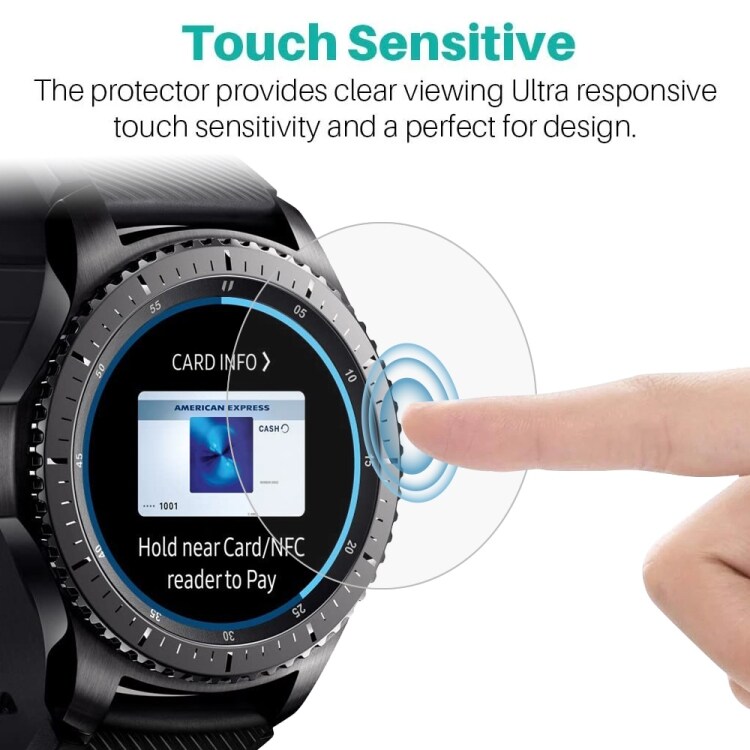 Skærmskåner med Hydrogel til Samsung Gear S3 46mm