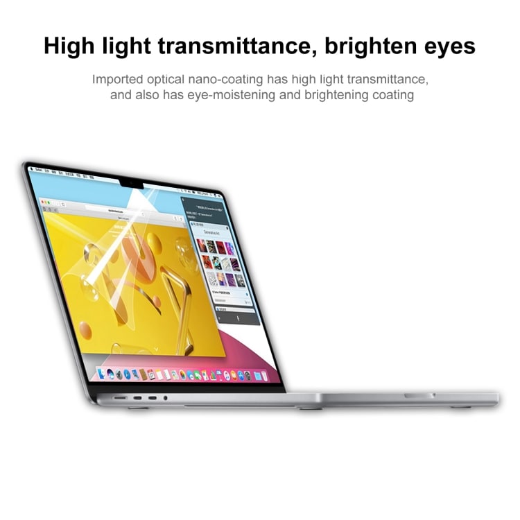 Skærmskåner med PET-film til MacBook Pro 16.2"