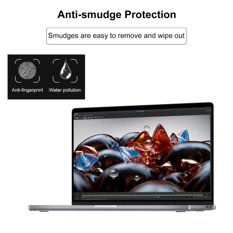 Skærmskåner med PET-film til MacBook Pro 16.2"