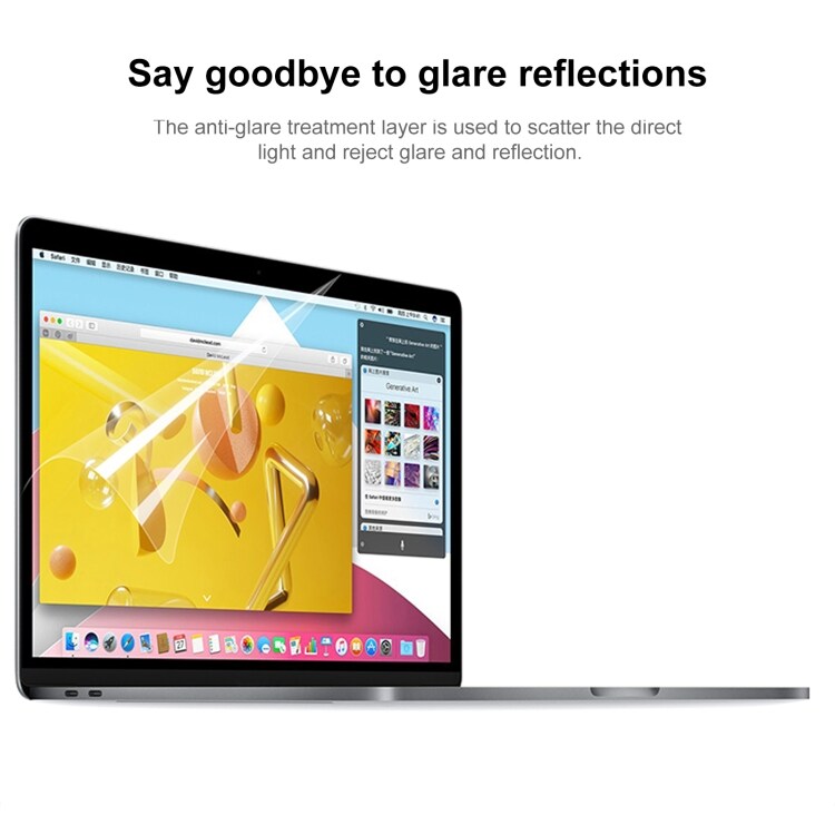 Skærmskåner antireflex med PET-film til MacBook Pro 13"