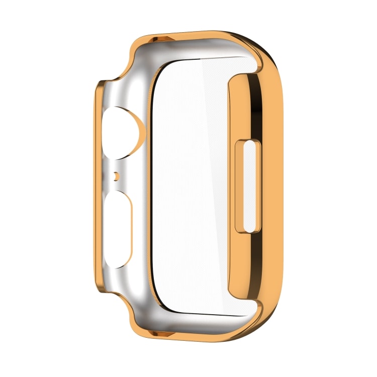 Stødsikker skærmskåner til Apple Watch Series 7 45mm - guld