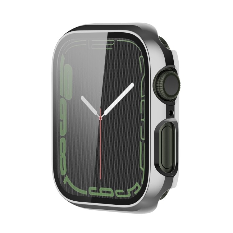 Stødsikker skærmskåner til Apple Watch Series 7 41mm - sølvfarvet