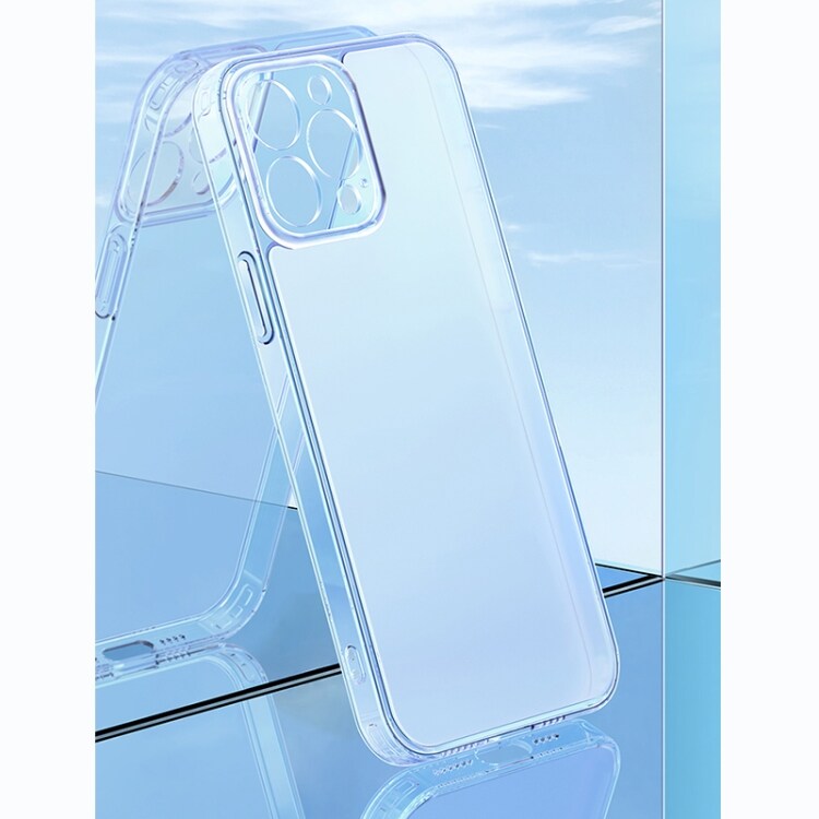 Gennemsigtigt cover i hærdet glas til iPhone 13 Pro Max