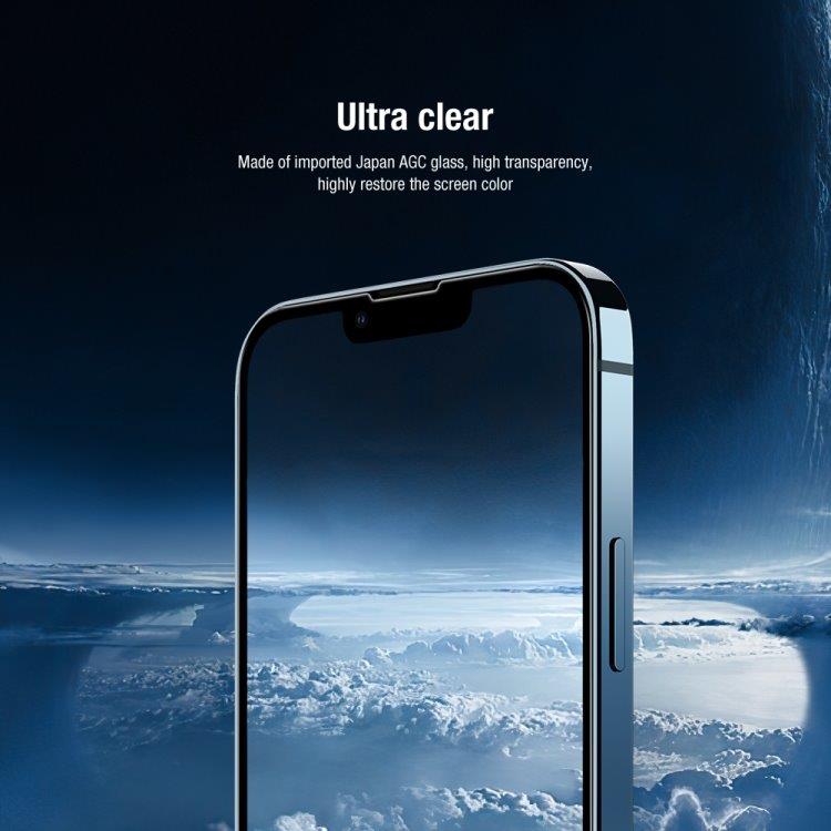 Skærmskåner med hærdet glas og linseskåner til iPhone 13