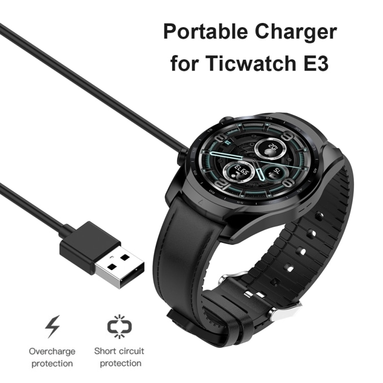 Ladekabel til Ticwatch E3/Pro 3/Pro 3 LTE