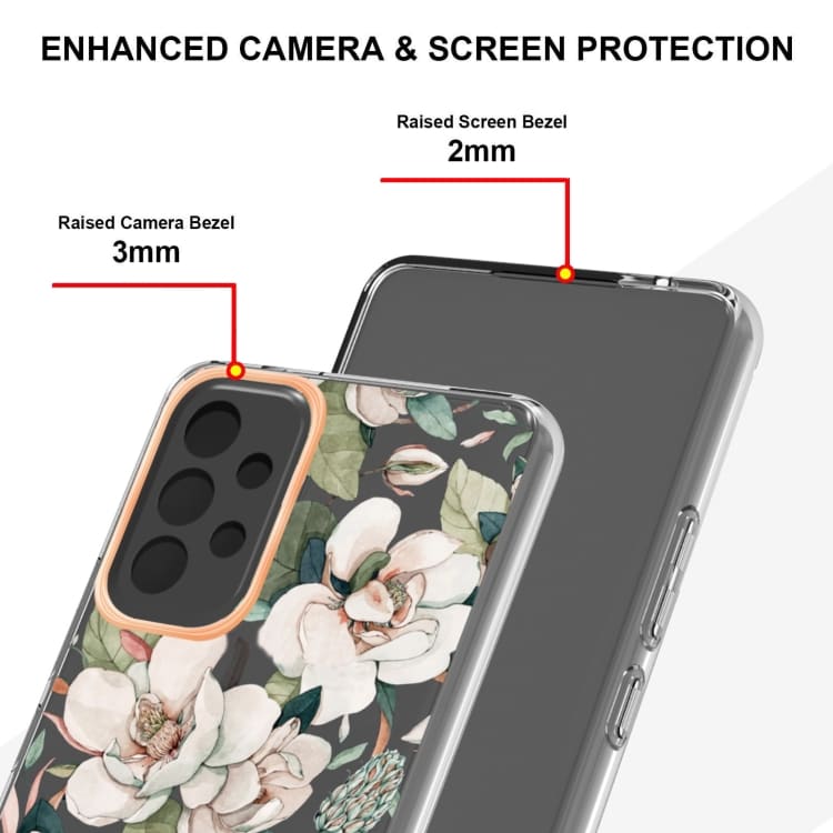 Mobilcover med blomstermønster til Samsung Galaxy A53 5G