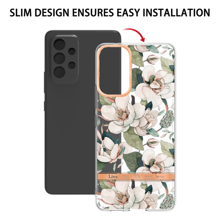 Mobilcover med blomstermønster til Samsung Galaxy A53 5G