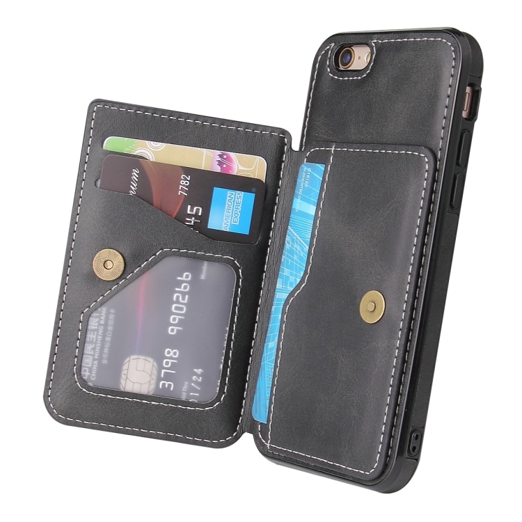 Magnetisk tegnebogsetui til iPhone 6 Plus/6s Plus