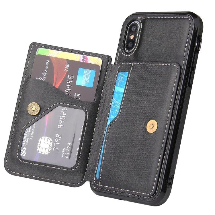 Magnetisk tegnebogsetui til iPhone XS Max