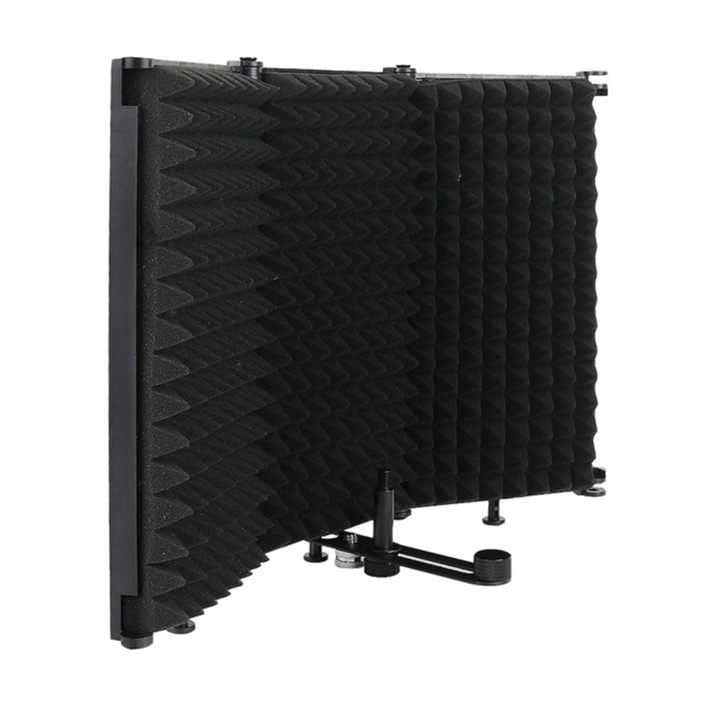 Foldbar lydisolering til studiomikrofon - 3 paneler