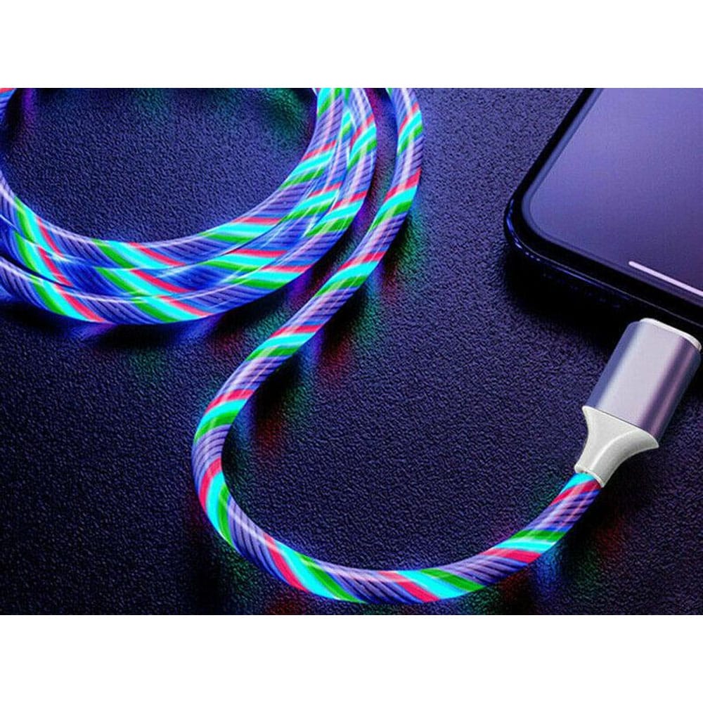 Reekin iPhone LED-kabel - 2A 1 m