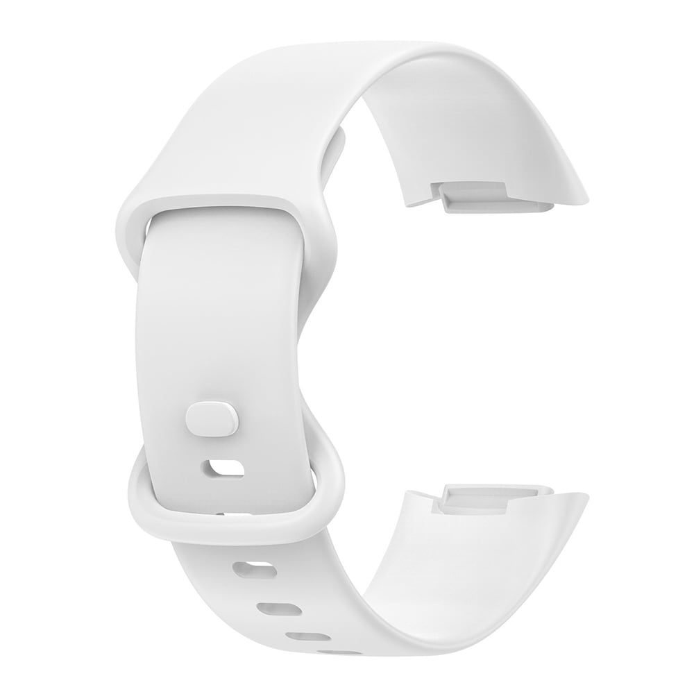 Silikoneurrem til Fitbit Charge 5 S - Hvid