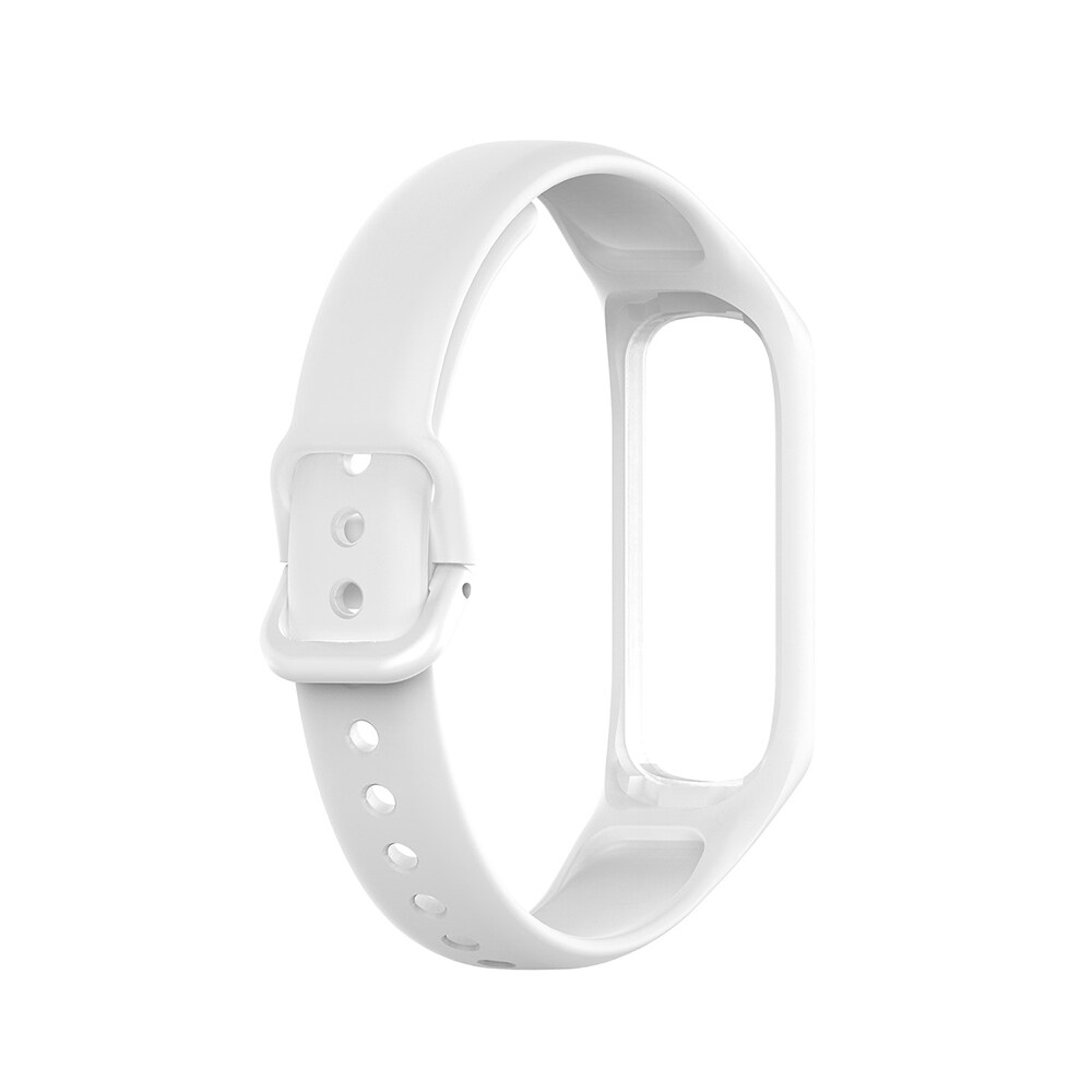 Silikoneurrem til Samsung Galaxy Fit2 - Hvid