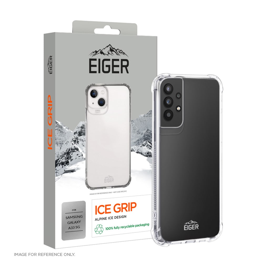 Eiger Ice Grip Case til Samsung Galaxy A33 5G Klar