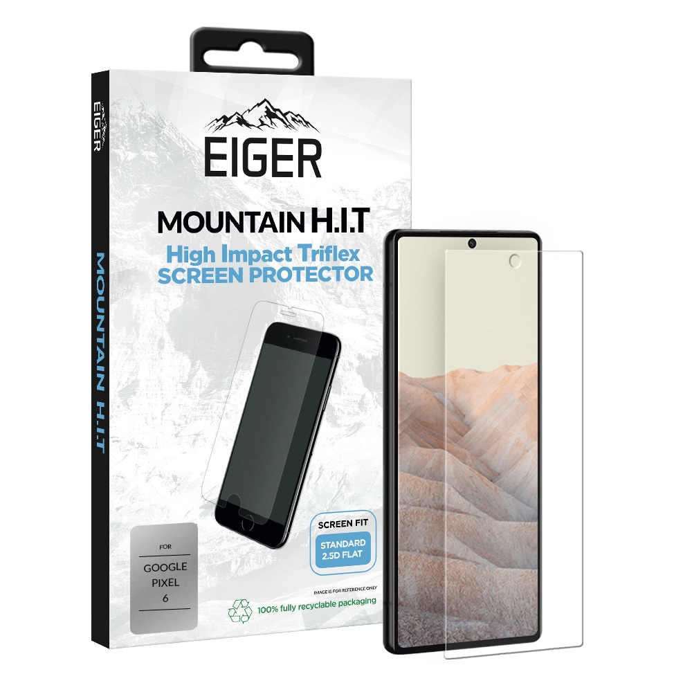 Eiger Mountain H.I.T Screen Protector til Google Pixel 6 Klar