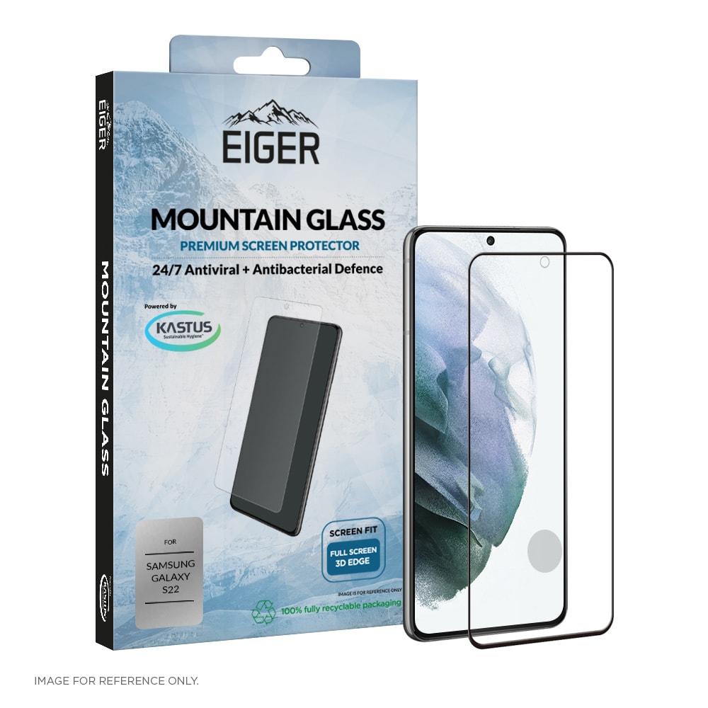 Eiger Mountain Glass Screen Protector 3D til Samsung Galaxy S22