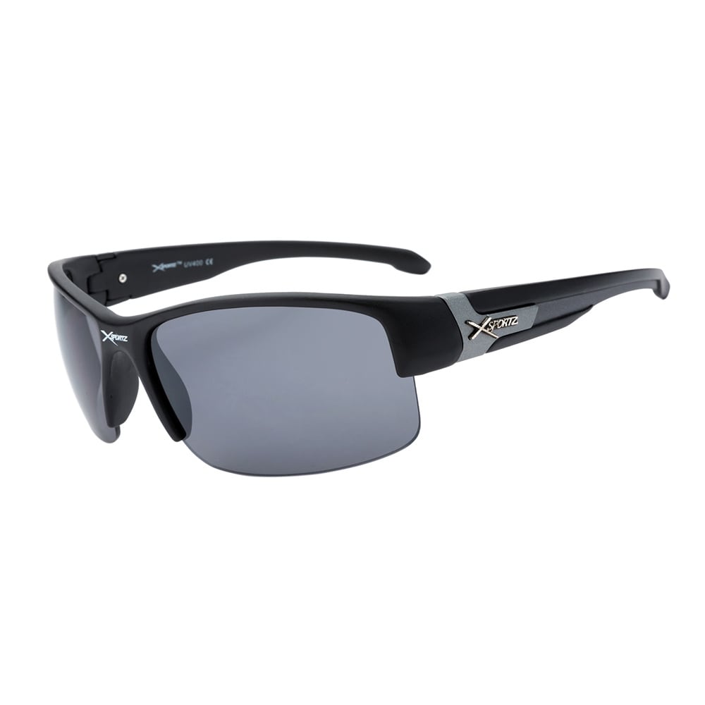 Sportssolbriller XS7039 Sort med mørk linse