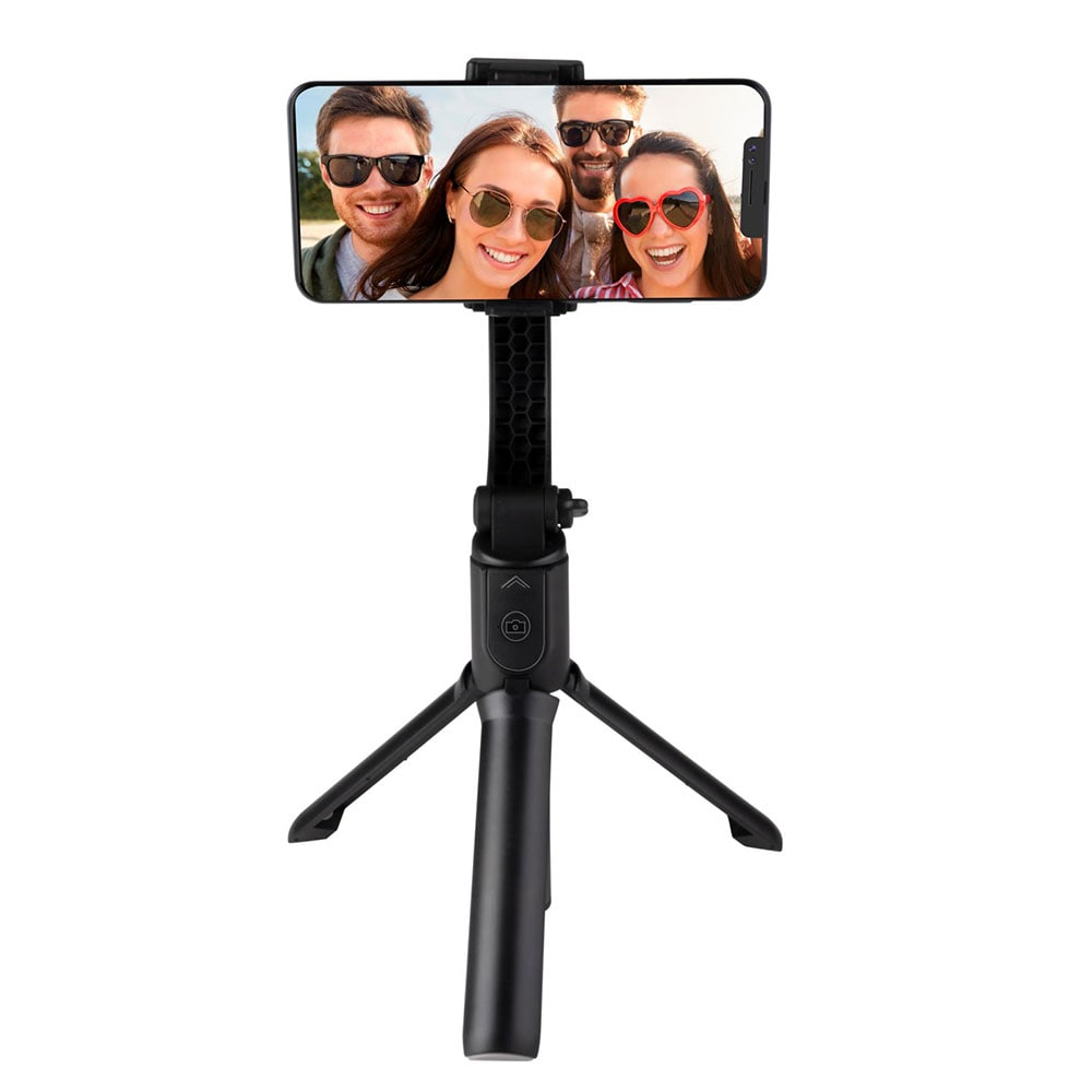 Grundig Selfie-stick med trefod, Bluetooth og stabilisering