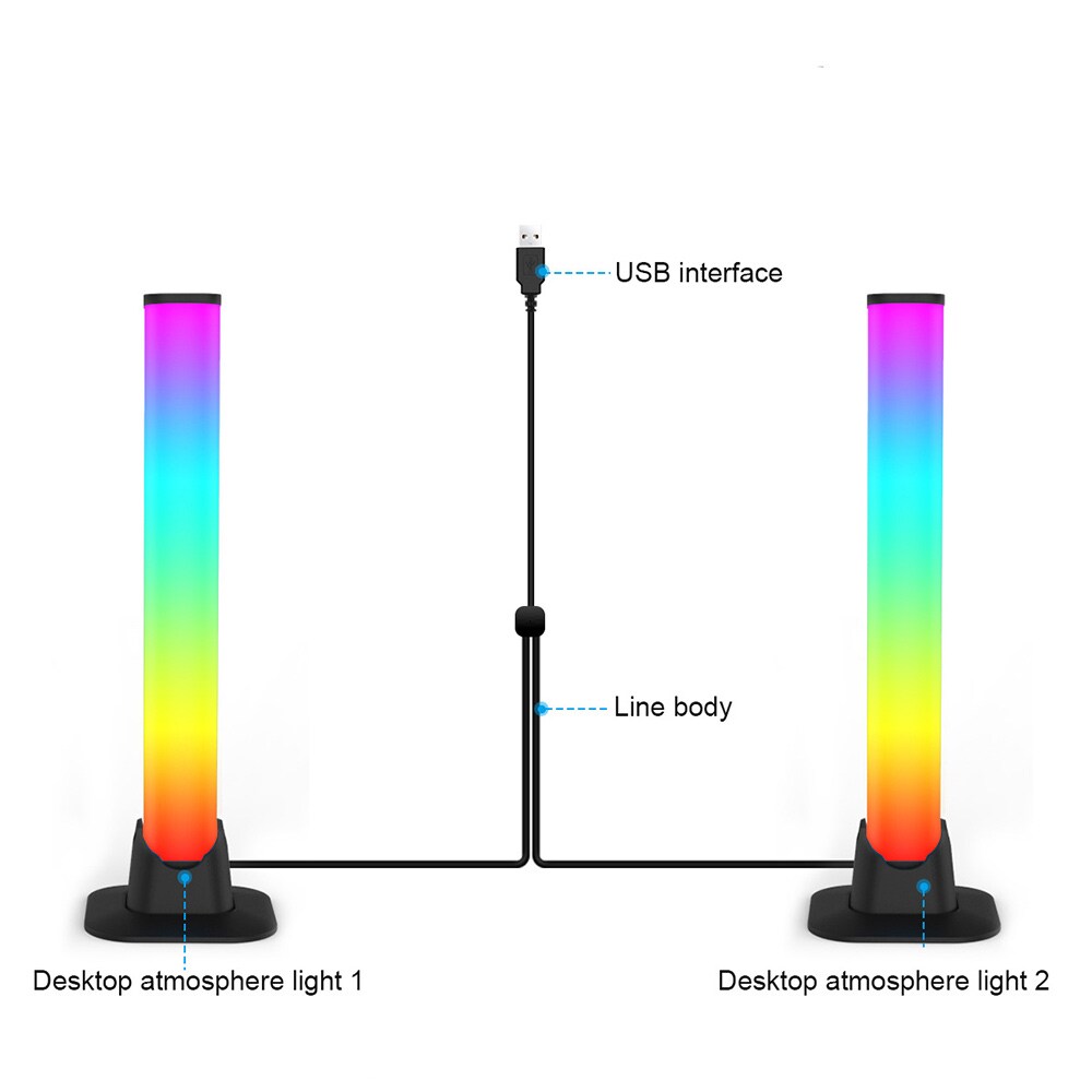 LED RGB Bordbelysning