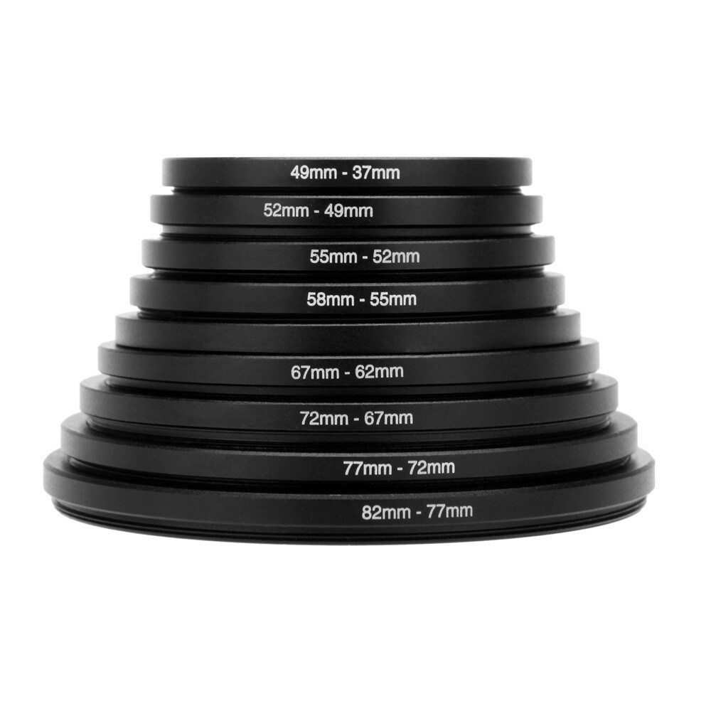 Step-Down-Ring Set 82 - 37 mm